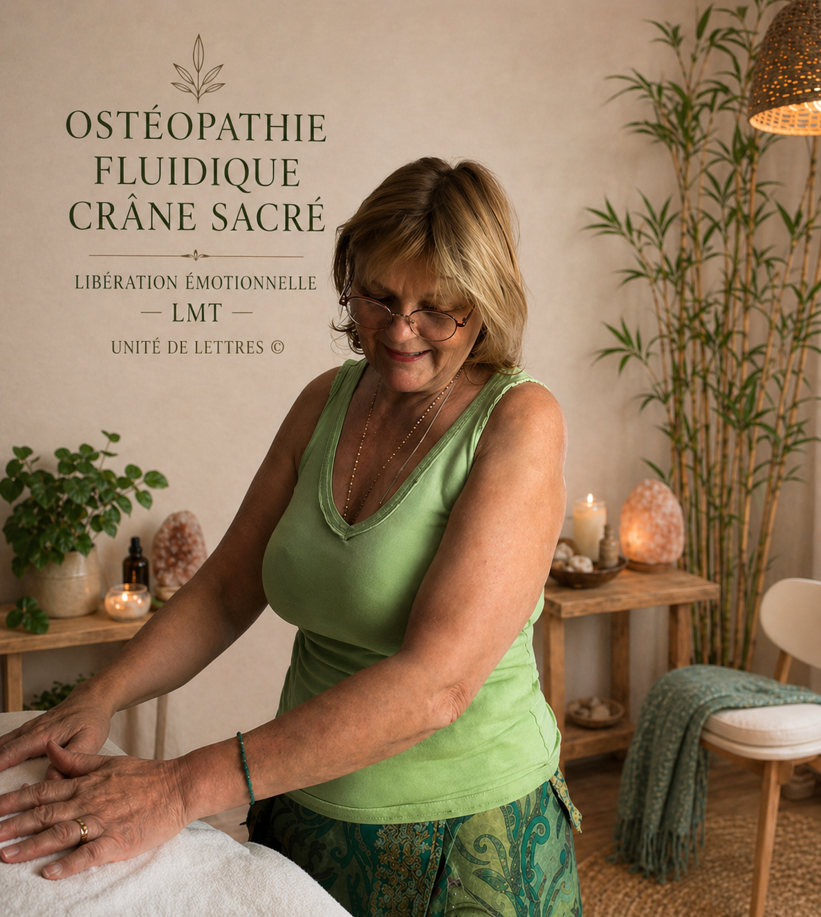 Soin Ostéothérapie fluidique crânio-sacrée